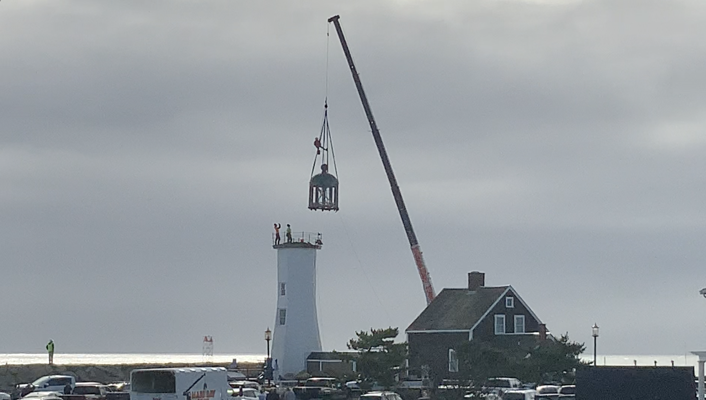 The Scituate Lighthouse Pops its Top!