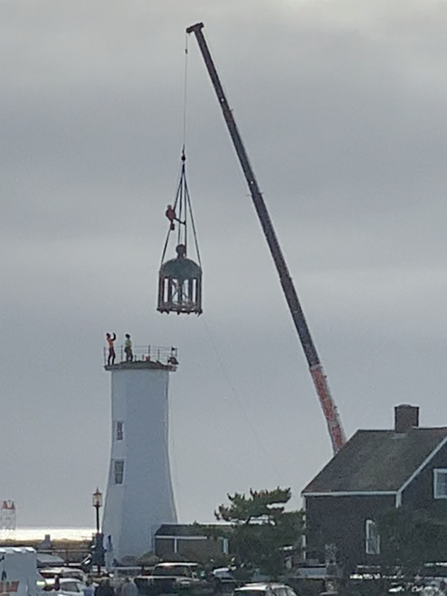 The Scituate Lighthouse Pops its Top!